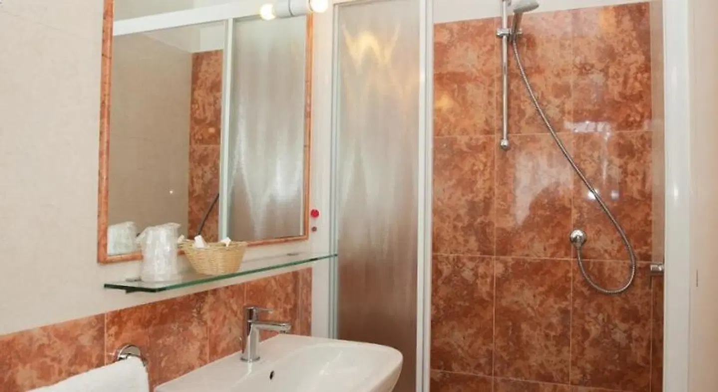 Hotel Villa Anthea Badezimmer