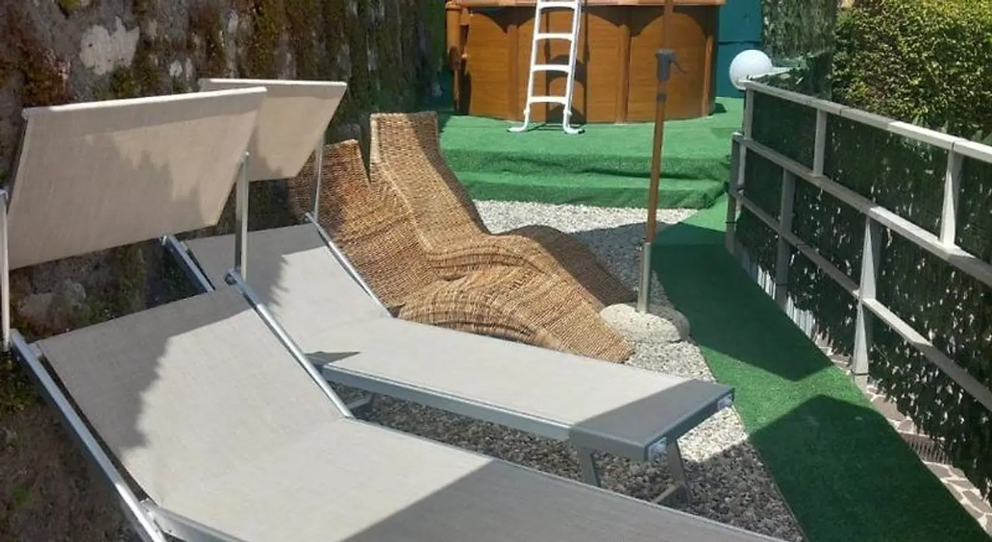 Hotel Touring Gardone Riviera Terrasse