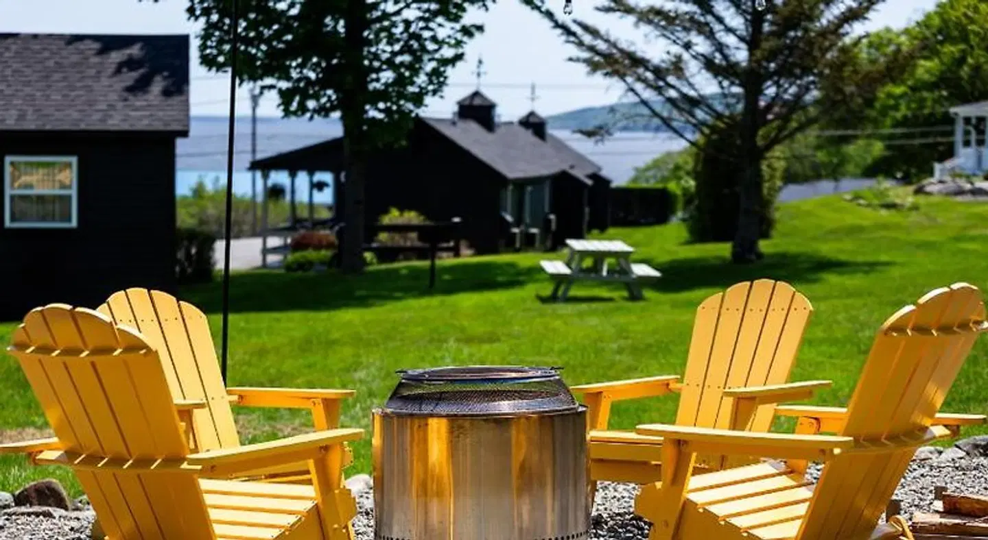 Seascape Motel & Cottages Terrasse