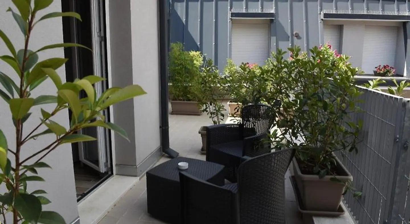 Hotel Cavallo Bianco Terrasse