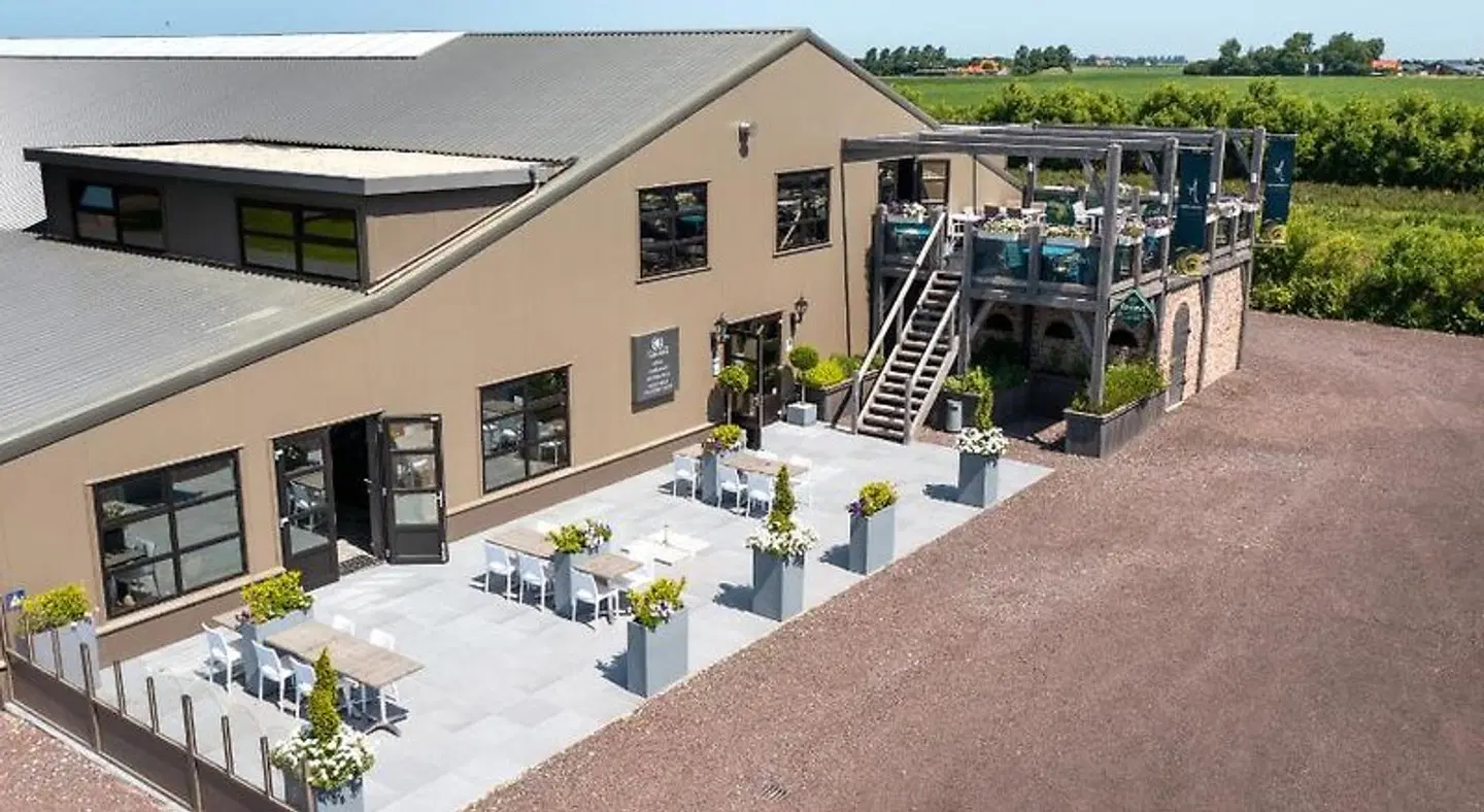 Hof van Alexander Boutiquehotel Terrasse