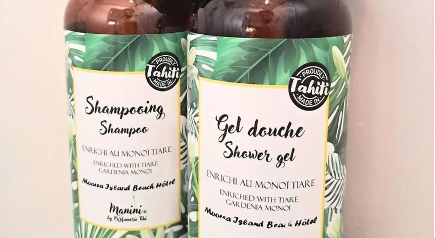 Moorea Island Beach Hotel Landkarte