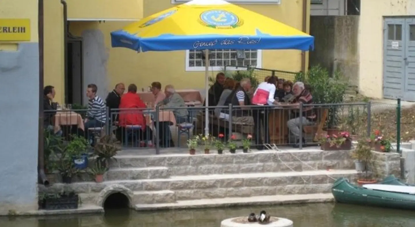 Hotel Gasthof zum Goldenen Lamm Terrasse
