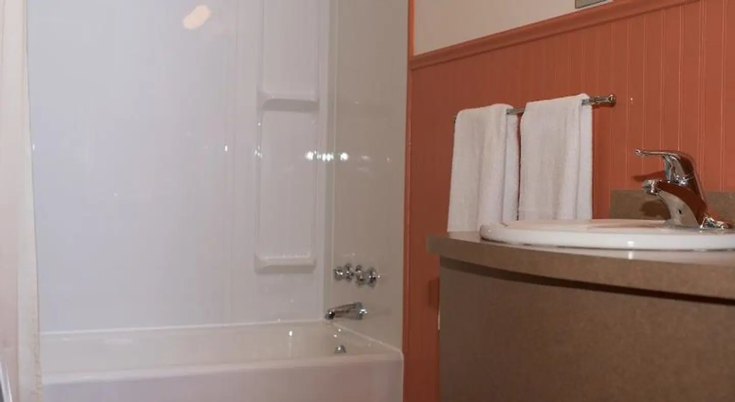 Au Pic de l'Aurore Motel-Chalets BATHROOM