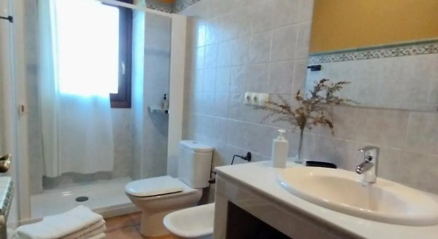 Apartamentos La Cruz de Paderne BATHROOM