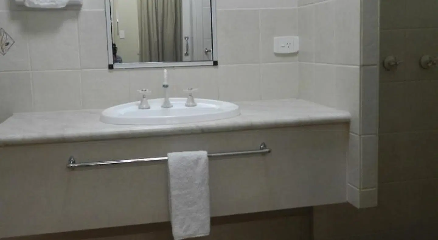 Golden Palms Motor Inn BATHROOM