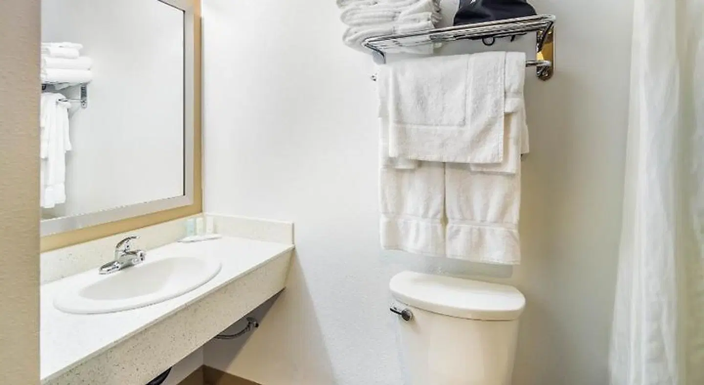 Clarion Hotel & Suites Fairbanks near Ft. Wainwright BATHROOM