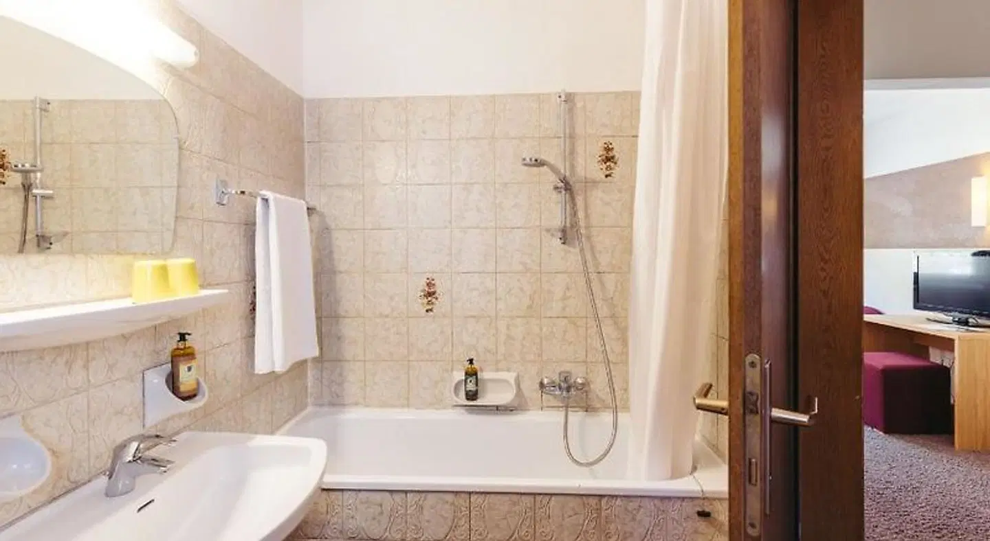 Martinerhof's Brauhotel BATHROOM