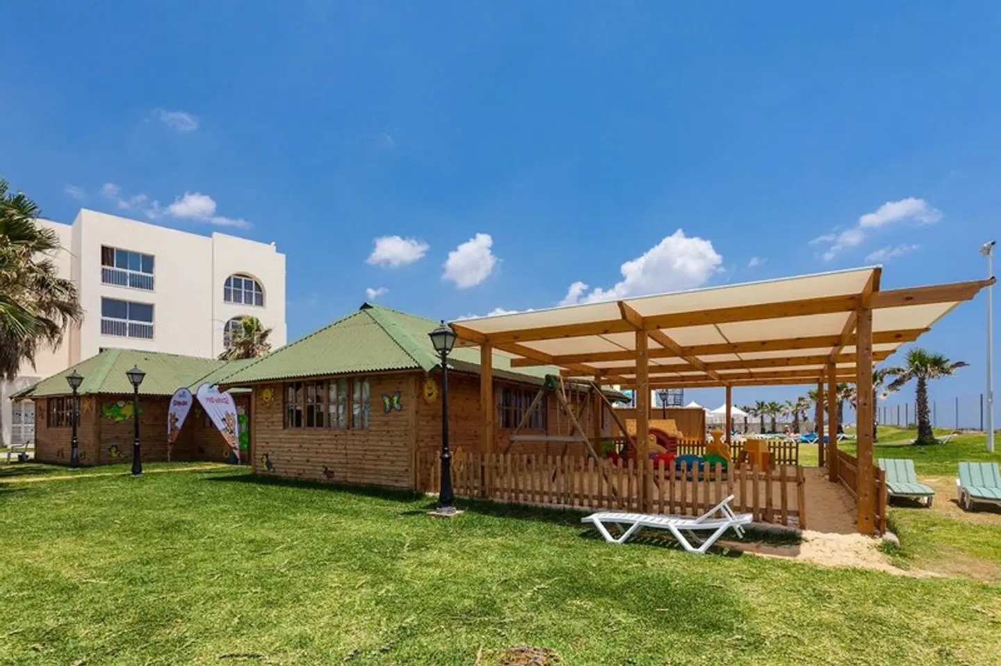 Khayam Garden Beach & Spa Terrasse