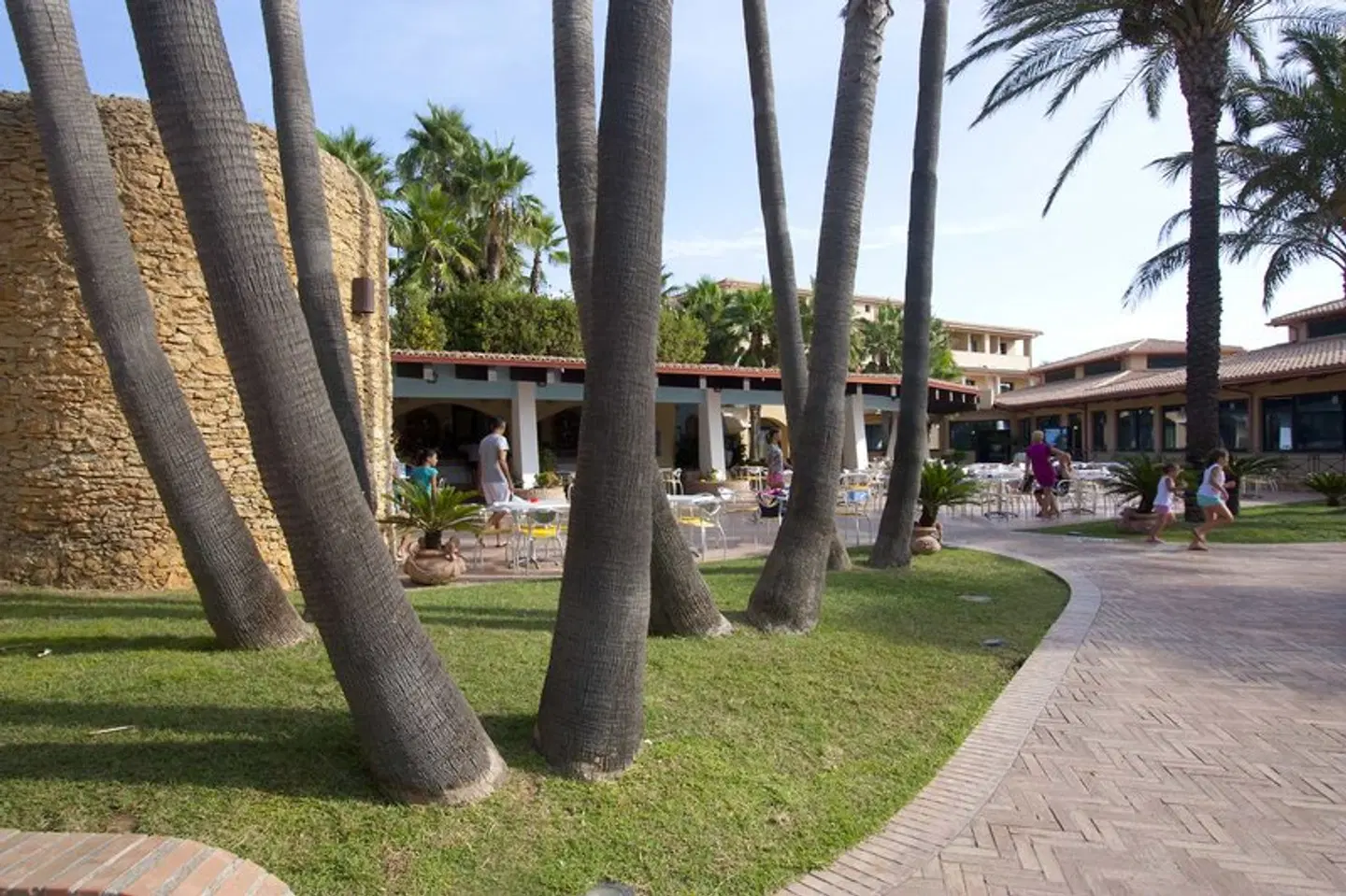 TH Le Castella Baia degli Dei Village Garten