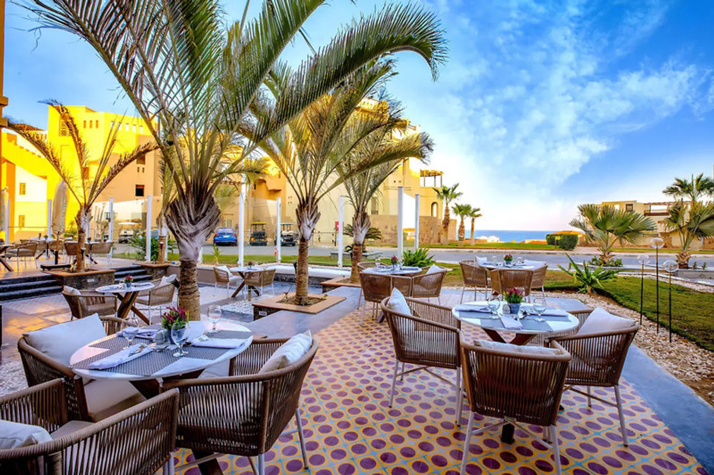 Ajira Resort Sahl Hasheesh Terrasse