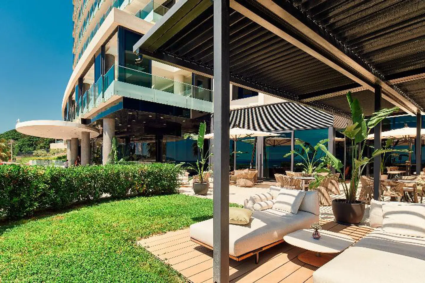 Amphora's Garden Terrasse